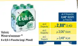 METRO Volvic Mineralwasser Angebot