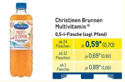 METRO Christinen Brunnen Multivitamin Angebot