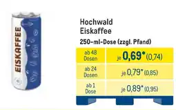 METRO Hochwald Eiskaffee Angebot