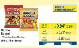 METRO Haribo Beutel Angebot