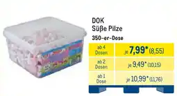 METRO DOK Süße Pilze Angebot