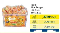 METRO Trolli Mini Burger Angebot