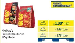 METRO Nic Nac's Angebot