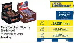 METRO Mars/Snickers/Bounty Groẞriegel Angebot