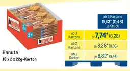 METRO Hanuta Angebot