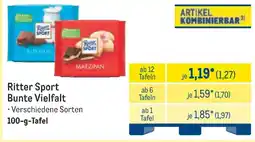 METRO Ritter Sport Bunte Vielfalt Angebot