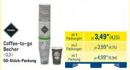 METRO RIOBA Coffee-to-go Becher Angebot