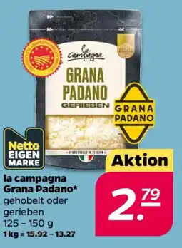 NETTO la campagna Grana Padano Angebot