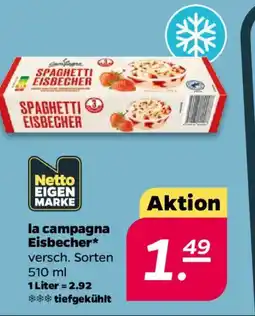 NETTO la campagna Eisbecher Angebot