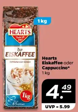 NETTO Hearts Eiskaffee oder Cappuccino Angebot