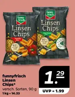 NETTO funnyfrisch Linsen Chips Angebot