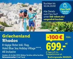 Lidl Griechenland Rhodos Angebot