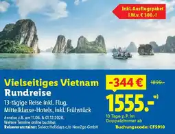 Lidl Vielseitiges Vietnam Rundreise Angebot