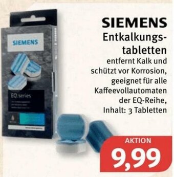 Feneberg Siemens Entkalkungstabletten Angebot