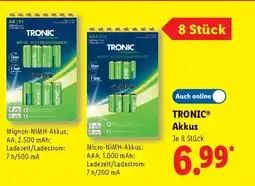 Lidl TRONIC Akkus Angebot