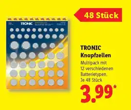 Lidl TRONIC Knopfzellen Angebot