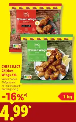 Lidl CHEF SELECT Chicken Wings XXL Angebot