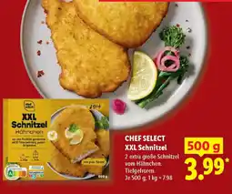 Lidl CHEF SELECT XXL Schnitzel Angebot