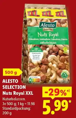 Lidl ALESTO SELECTION Nuts Royal XXL Angebot