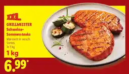 Lidl GRILLMEISTER Schweine Sommersteaks Angebot
