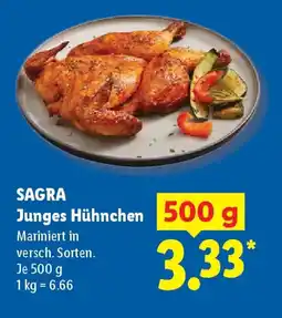 Lidl SAGRA Junges Hühnchen Angebot