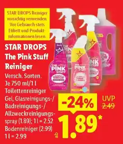 Lidl STAR DROPS The Pink Stuff Reiniger Angebot