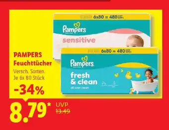 PAMPERS Feuchttücher