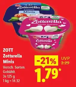 Lidl ZOTT Zottarella Minis Angebot