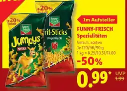 Lidl FUNNY-FRISCH Spezialitäten Angebot