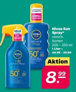 NETTO Nivea Sun Spray Angebot