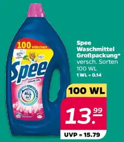 NETTO Spee Waschmittel Großpackung Angebot