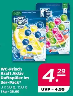 NETTO WC-Frisch Kraft Aktiv Duftspüler im 3er-Pack Angebot