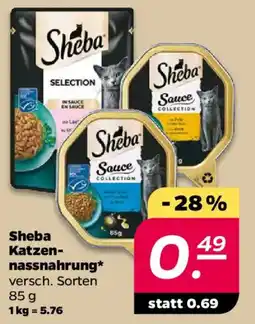 NETTO Sheba Katzennassnahrung Angebot