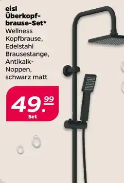 NETTO eisl Überkopfbrause-Set Angebot