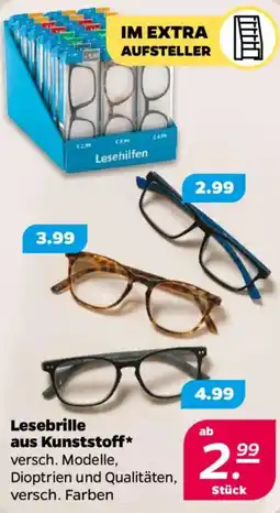 NETTO Lesebrille aus Kunststoff Angebot