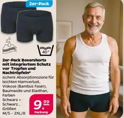 NETTO Boxershorts mit integriertem Schutz vor Tropfen und Nachtröpfeln Angebot