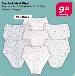 NETTO 7er-Pack Maxi Slips Angebot