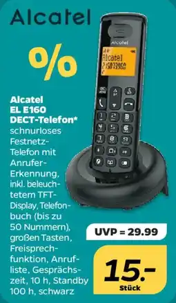NETTO Alcatel EL E160 DECT-Telefon Angebot