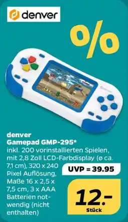 NETTO denver Gamepad GMP-295 Angebot
