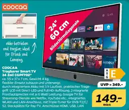 NETTO COOCAA Tragbarer Smart TV 24 Zoll CGPF70Z Angebot