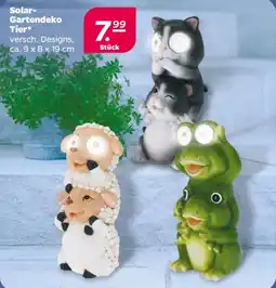 NETTO Solar- Gartendeko Tier Angebot