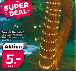 NETTO Solar-Lichterdraht Angebot