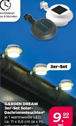 NETTO GARDEN DREAM Solar- Dachrinnenleuchten Angebot