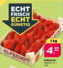 NETTO Erdbeeren Angebot