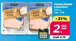 NETTO FARMLÄNDER Leberkäse Angebot