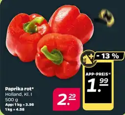 NETTO Paprika rot Angebot