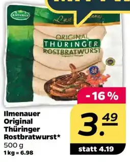 NETTO Ilmenauer Original Thüringer Rostbratwurst Angebot
