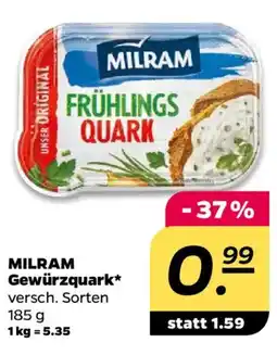 NETTO MILRAM Gewürzquark Angebot