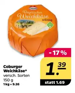 NETTO Coburger Weichkäse Angebot