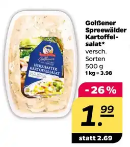NETTO Golẞener Spreewälder Kartoffelsalat Angebot